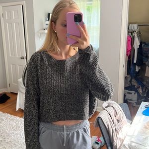 Black and White Sweater